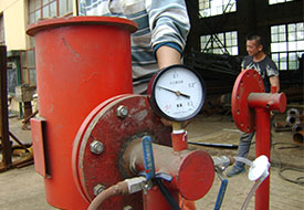 泡沫產(chǎn)生器玻璃密封性能試驗(yàn)